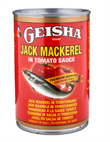 Geisha Jack Mackeral in Tomatosauce 24X425 gm