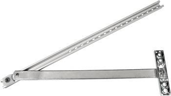 Dörrstängare Alu silver 125grader
