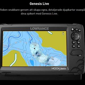 Lowrance Hook Reveal 5/7/9 GPS/Ekolod