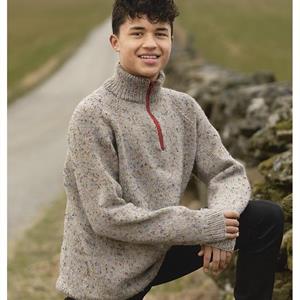 Häfte i Eco Highland Wool till vuxna