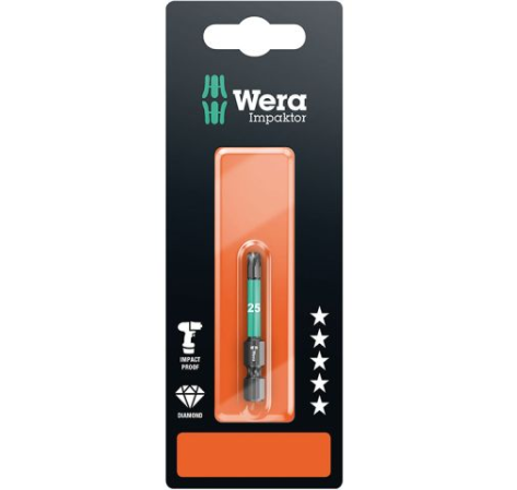 Wera impaktorbits 50mm