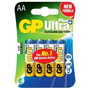 Batteri GP Ultra Plus LR6/AA 4st/fp