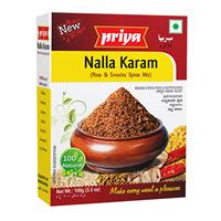 Priya Nalla Karam Powder  12x100 g