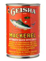 Geisha Mackeral in Chillisauce 12X425 gm