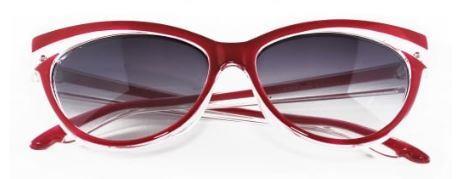 Solglasögon Cateye Röd