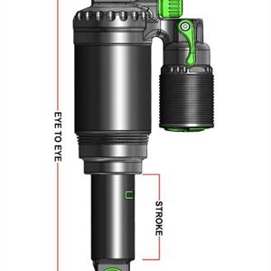 DVO Topaz air 197X 47.6mm SPECIALIZED Stumpy Hi5sport