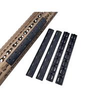 Rail Covers 5-pack M-LOK Svart 10x135mm gummi