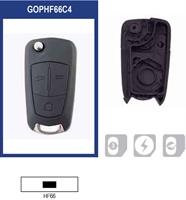 Keyshell Opel GOPHF66C4