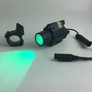 Albecom Lampa Grön LED 250L/Laser röd
