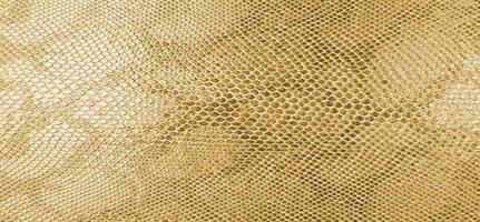 Konstläder ormskinn guld