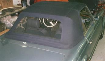 Sufflett Mercedes W113 230-280SL 64-71 blå sonnenland