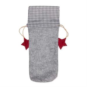 Flaskpåse med tomte 3/fp