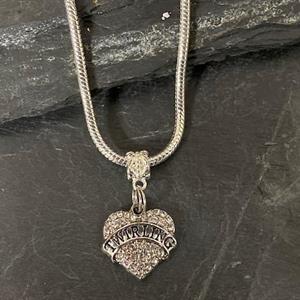 Twirling Heart Necklace