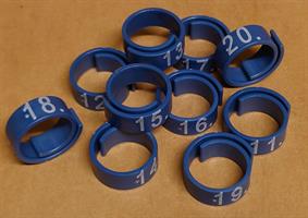 Märkring 16 mm - numr. 11-20