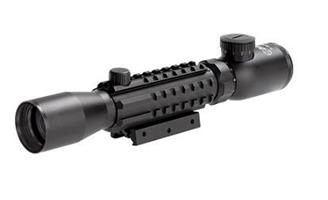 Sun Optics Kikarsikte Tri-Rail Tactical. 3-9x32Belyst
