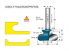 Fingergreppsfräs D=38 R=6/1.8 L=20 S=8