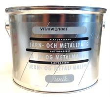 Järn&Metallfärg  Vit..3 L