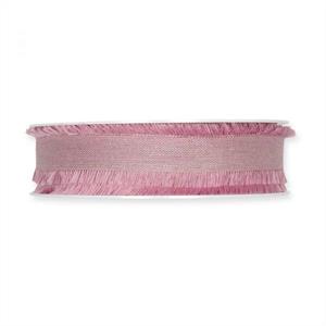 Band 25mm 18m/r linne franskant rosa