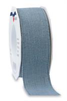 Band 40 mm 15 m/r New Life Leinen denim blue