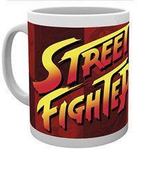 Street Fighter, Logo, Mugg