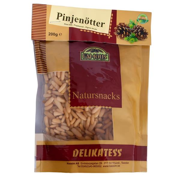 Pinjenötter 200g