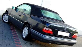 Sufflett Mercedes W124 92-96 svart