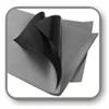 Roundup PTFE Sheet 33"x12,25" Black/Silver 10kpl 