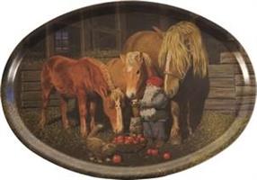 Bricka oval 31x22