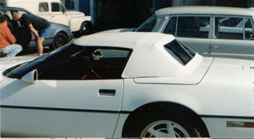 Sufflett Corvette C4 86-93 vinyl vit