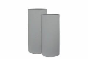 Cementkruka cylinder high 2set H50/60cm