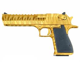 Desert Eagle 6" Gold Tiger Stripe .50AE