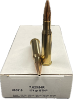 Hornady 7.62x54R -Match BTHP 174GR- 20kpl rasia