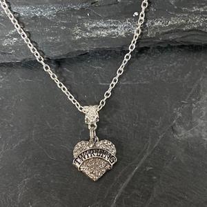 Twirling Heart Necklace