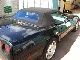 Sufflett Corvette C4 86-93 tyg svart