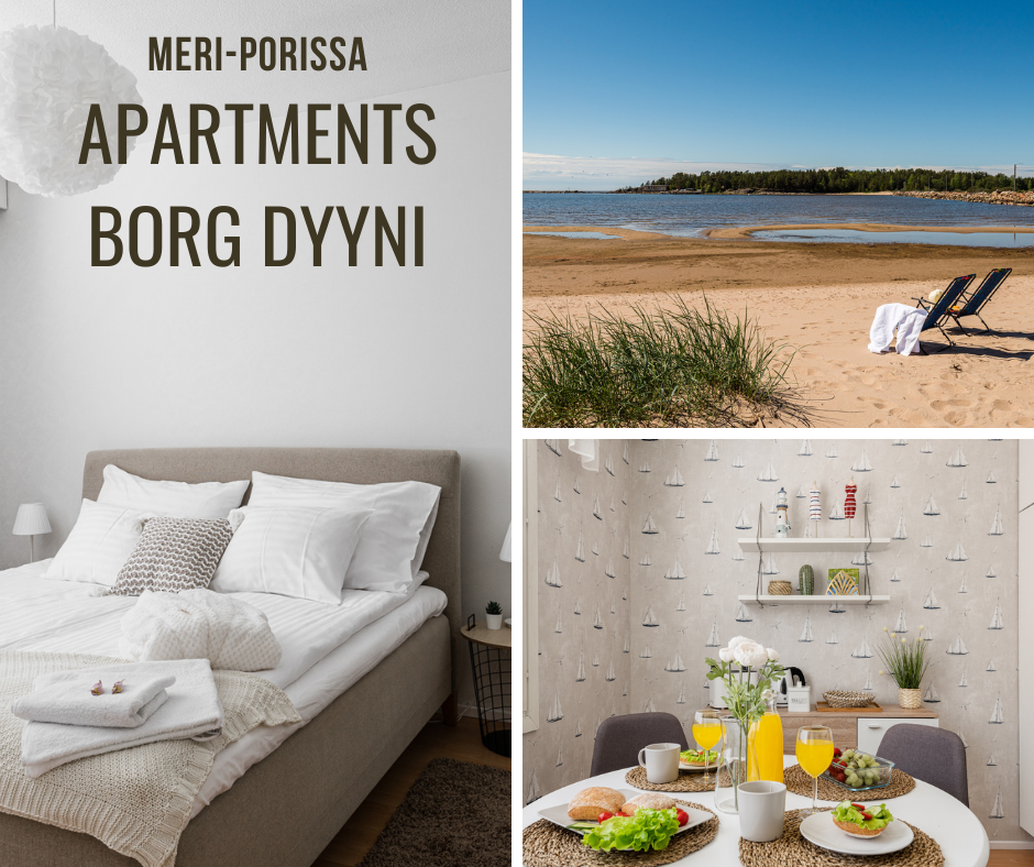 Hotelli, kalustettu asunto Pori