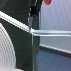 Fugetape glass-glass 5x3 mm klar - 12 meter