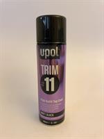 U-Pol High Build Top Coat Matt Black 450 ml, TRIM#11MB