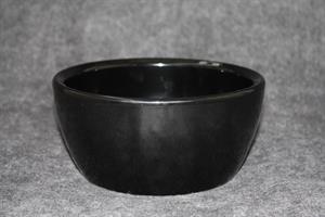 Skål Keramik svart D19cm 4/fp
