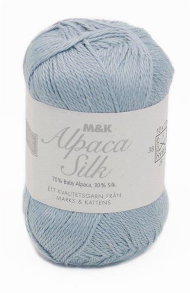 Marks & Kattens Alpacka Silk ljusblå