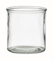 Glaskruka cylinder D8cm H10cm 8/fp