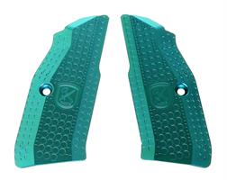 Grips CZ - Monarch 2, petrol green