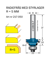 Avrundningsfräs R=5 D=23 L=10 S=8