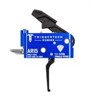 Triggertech AR15 SS Black AR Diamond Flat 1.5-4lbs