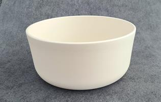 Skål Keramik matt naturvit D21cm 2/fp