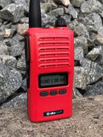 Radiopaket X5-140mhz.Röd.2st Batteri+lång antenn