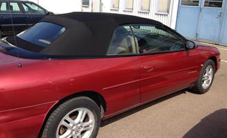 Sufflett Chrysler Stratus/Sebring 95-99  tyg svart combo