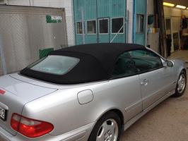 Sufflett Mercedes A208 CLK 99-03 svart