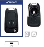 Keyshell Opel GOPHF66C5