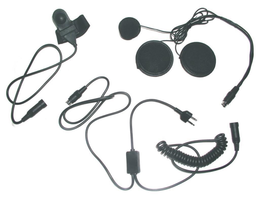 Hjälm headset HP02-M1. Dynamisk Mikrofon