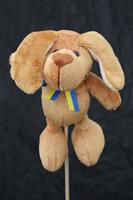 Studenthund H16cm på pinne 12/fp